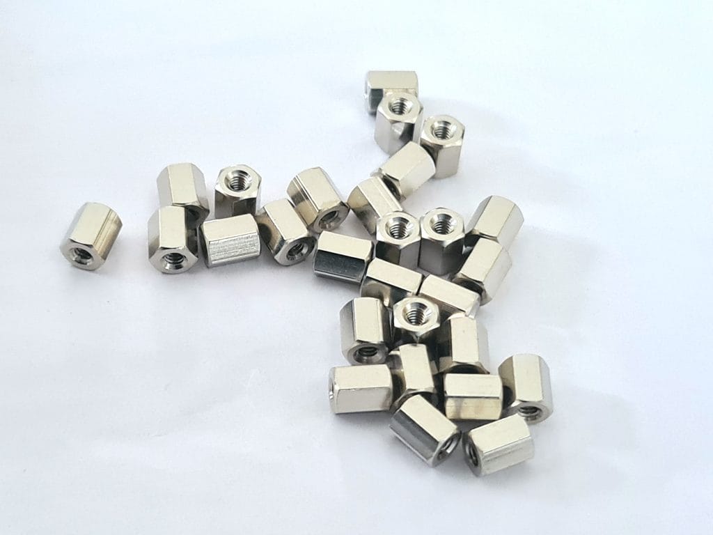 M2 Spacer/Standoff 5mm (Brass/Nickel) StacksKB