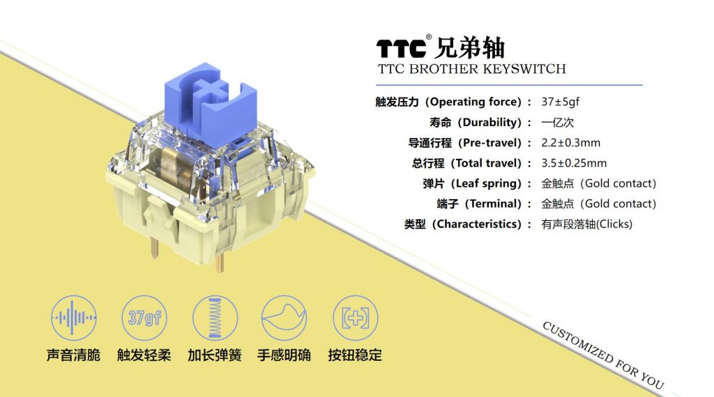 TTC Brother Tech Specs