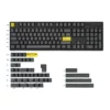 Cherry profile Black on Black Dye-Sublimated PBT Keycap Set