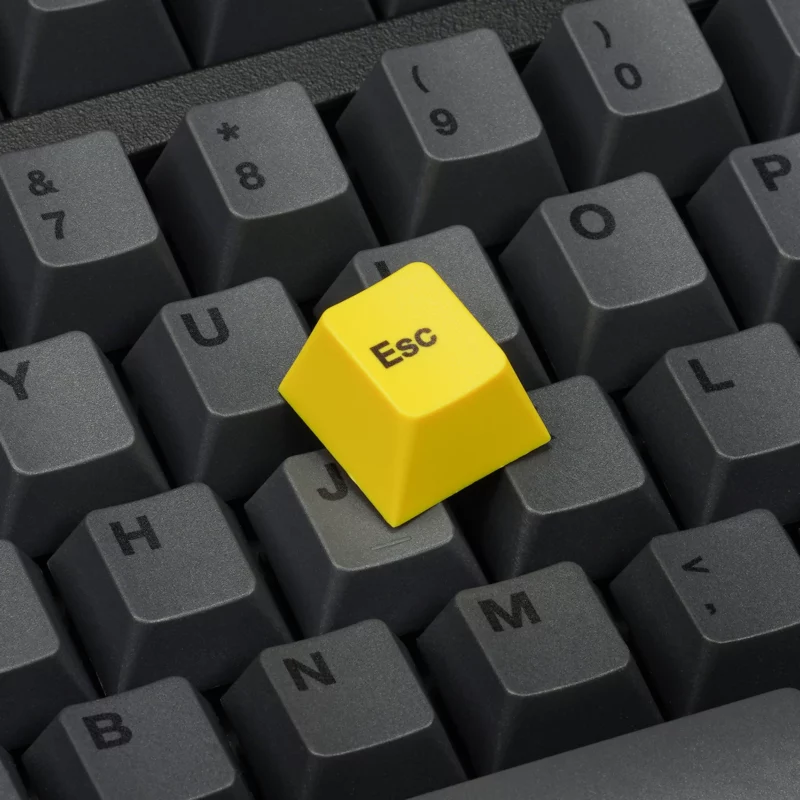 Cherry profile Black on Black Dye-Sublimated PBT Keycap Set - Image 5