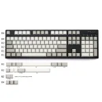 ePBT Blank Keycap Set (Beige Two-Tone)
