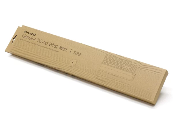 Filco Genuine Wood Wrist Rest Packaging Large