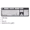 Ink Painting Dye-Sublimated PBT Cherry Keycaps