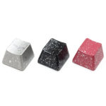 Filco Urushi Lacquer Keycaps - Silver