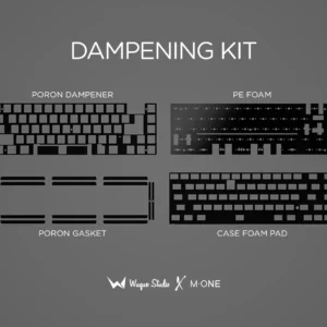 Wuque Studio x M•ONE Ginkgo65 Add-on Dampening Kit and PE Sheets