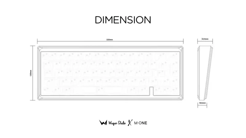 Wuque Studio x M•ONE Ginkgo65 - Image 24