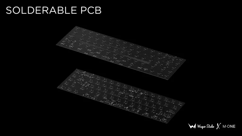 Wuque Studio x M•ONE Ginkgo65 Add-on PCBs