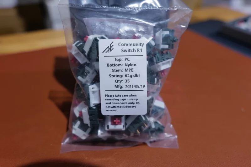 AEBoards "Snag" Switches (Linear Community Switch R1) - Image 2