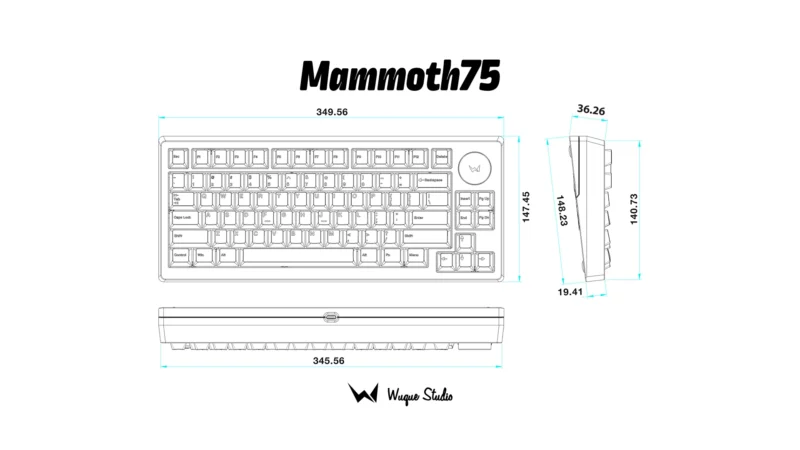 Wuque Studio Mammoth75 Pre-Order [Limited Stock] - Image 6