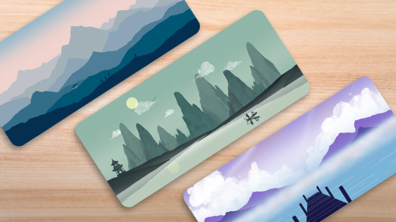 Tranquil Deskmats