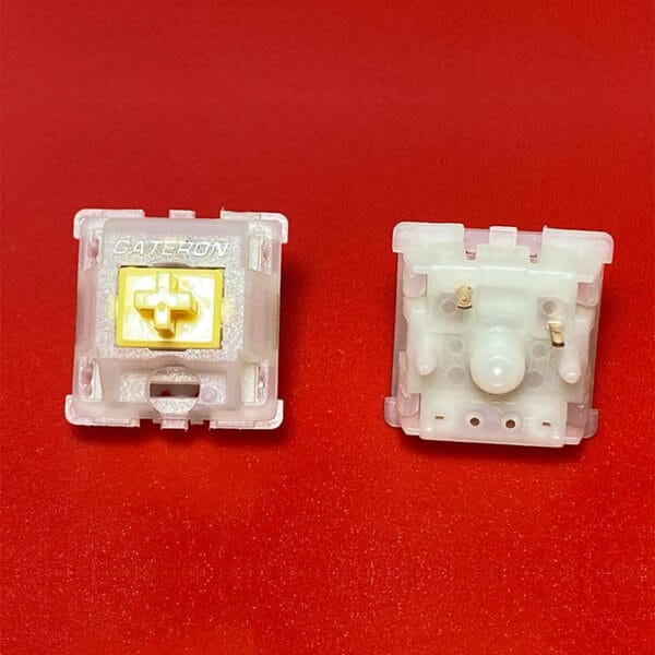 Gateron KS-3X1 Milky Yellow Pro (Pack of 10)