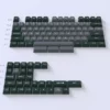 Sikakeyb Doubleshot PBT Keycaps (Two-Tone Grey and Green)