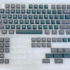 Sikakeyb Doubleshot PBT Keycaps (Two-Tone Green and Grey) - Image 6
