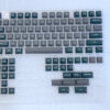 Sikakeyb Doubleshot PBT Keycaps (Two-Tone Grey and Green) - Image 6