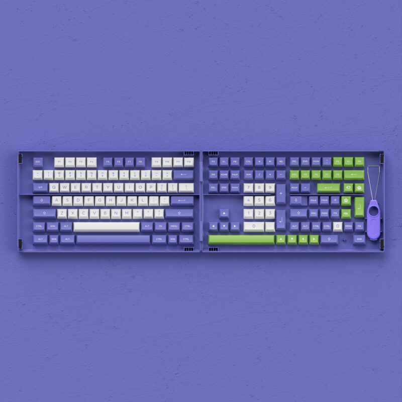 Akko Periwinkle Very Peri Keycap Set (ASA Profile) - Image 2
