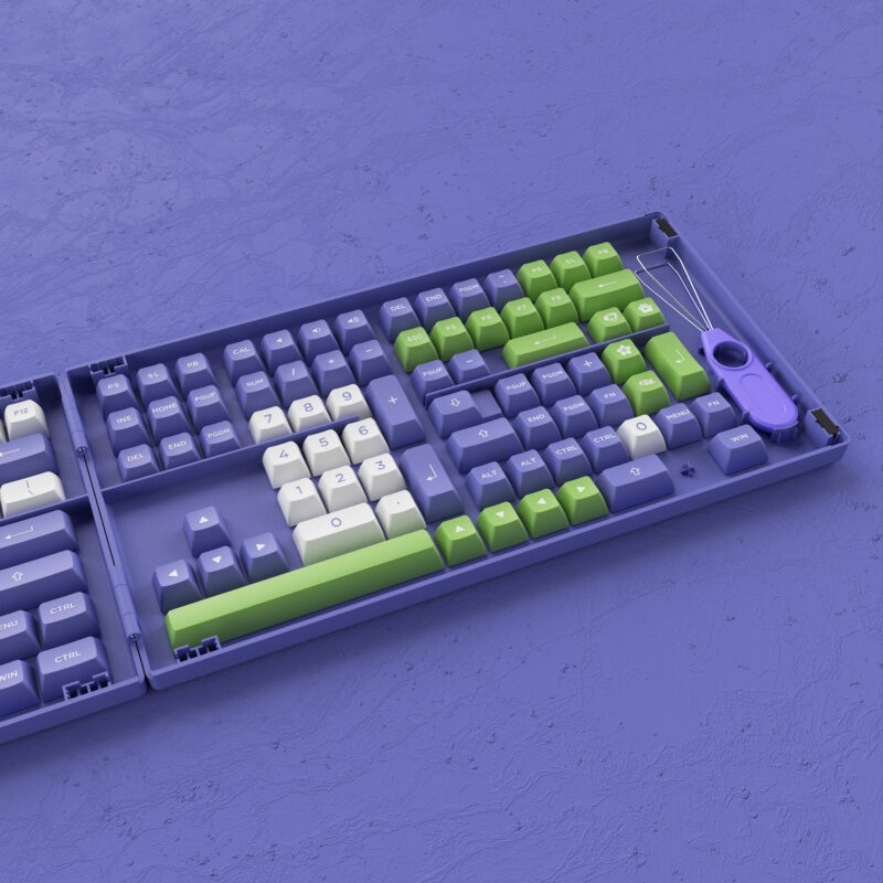 Akko Periwinkle Very Peri Keycap Set (ASA Profile) - Image 3