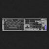 Akko Black and Silver Keycap Set (ASA Profile) - Image 2