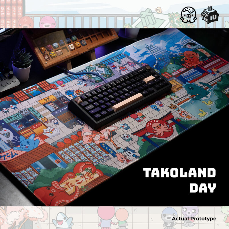 Takoyakeys x Input Universe Takoland Deskmats - Image 2