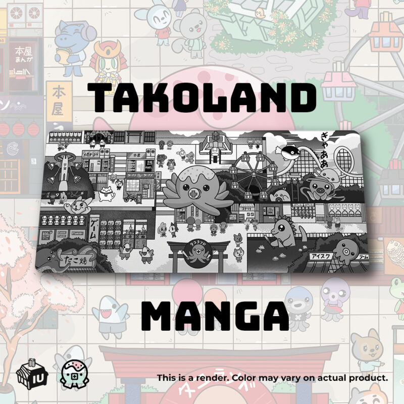 Takoyakeys x Input Universe Takoland Deskmats - Image 5
