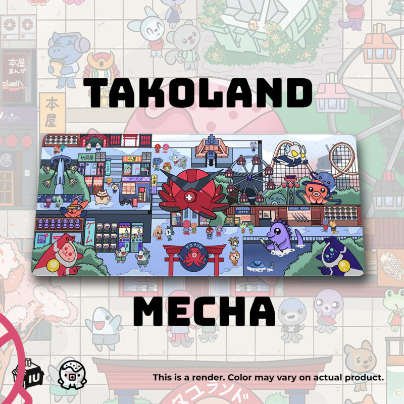 Takoyakeys x Input Universe Takoland Deskmats - Image 7