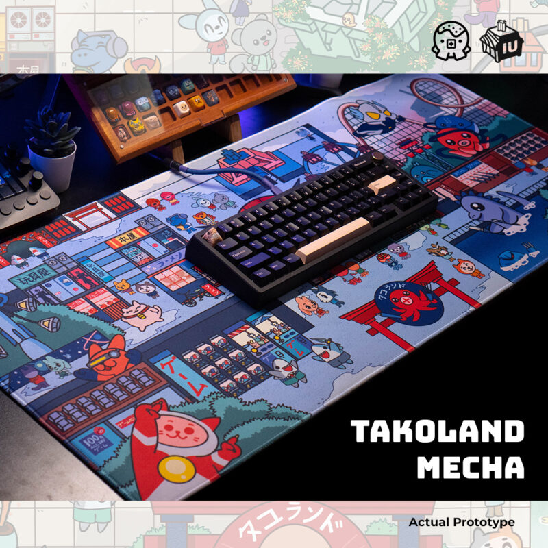 Takoyakeys x Input Universe Takoland Deskmats - Image 8