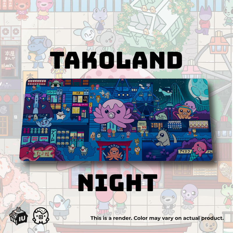 Takoyakeys x Input Universe Takoland Deskmats - Image 3