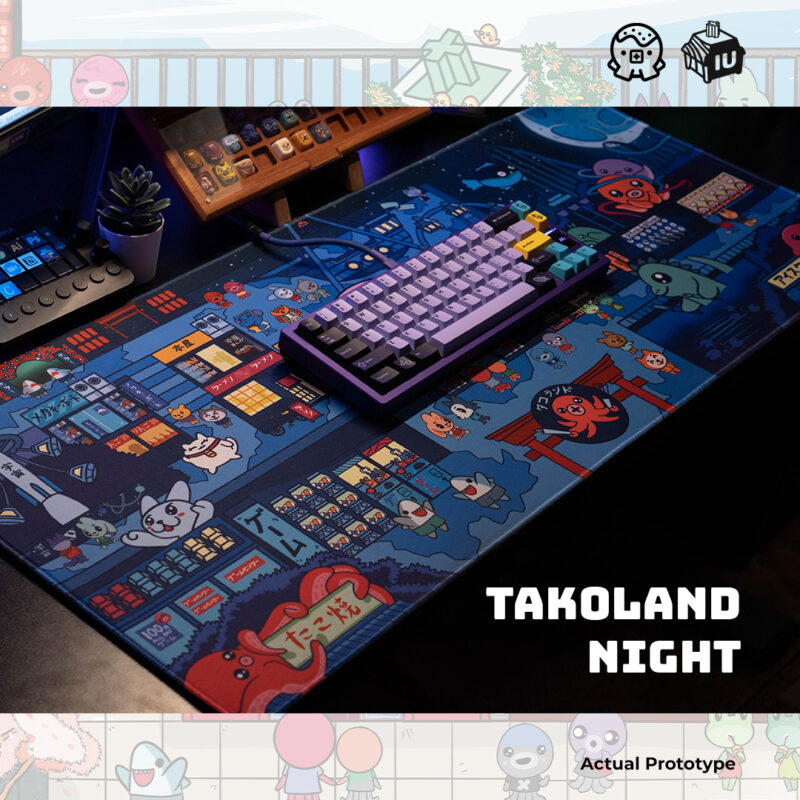 Takoyakeys x Input Universe Takoland Deskmats - Image 4