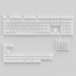 Akko Clear White Keycap Set (ASA Profile)