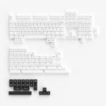 Akko Black on White Keycap Set (SAL Profile)