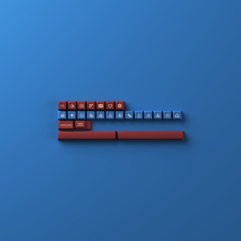 Akko Palace Keycap Set OSA Profile - Image 4