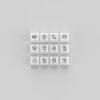 Akko Clear White Keycap Set v2 (ASA Profile) - Image 7
