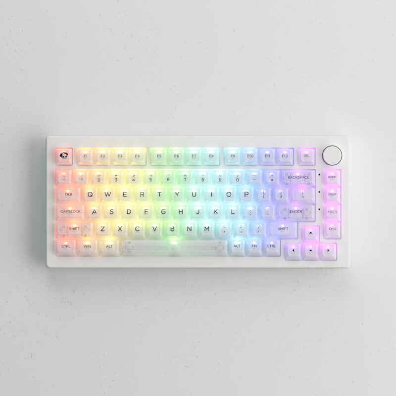 Akko Clear White Keycap Set v2 (ASA Profile) - Image 6
