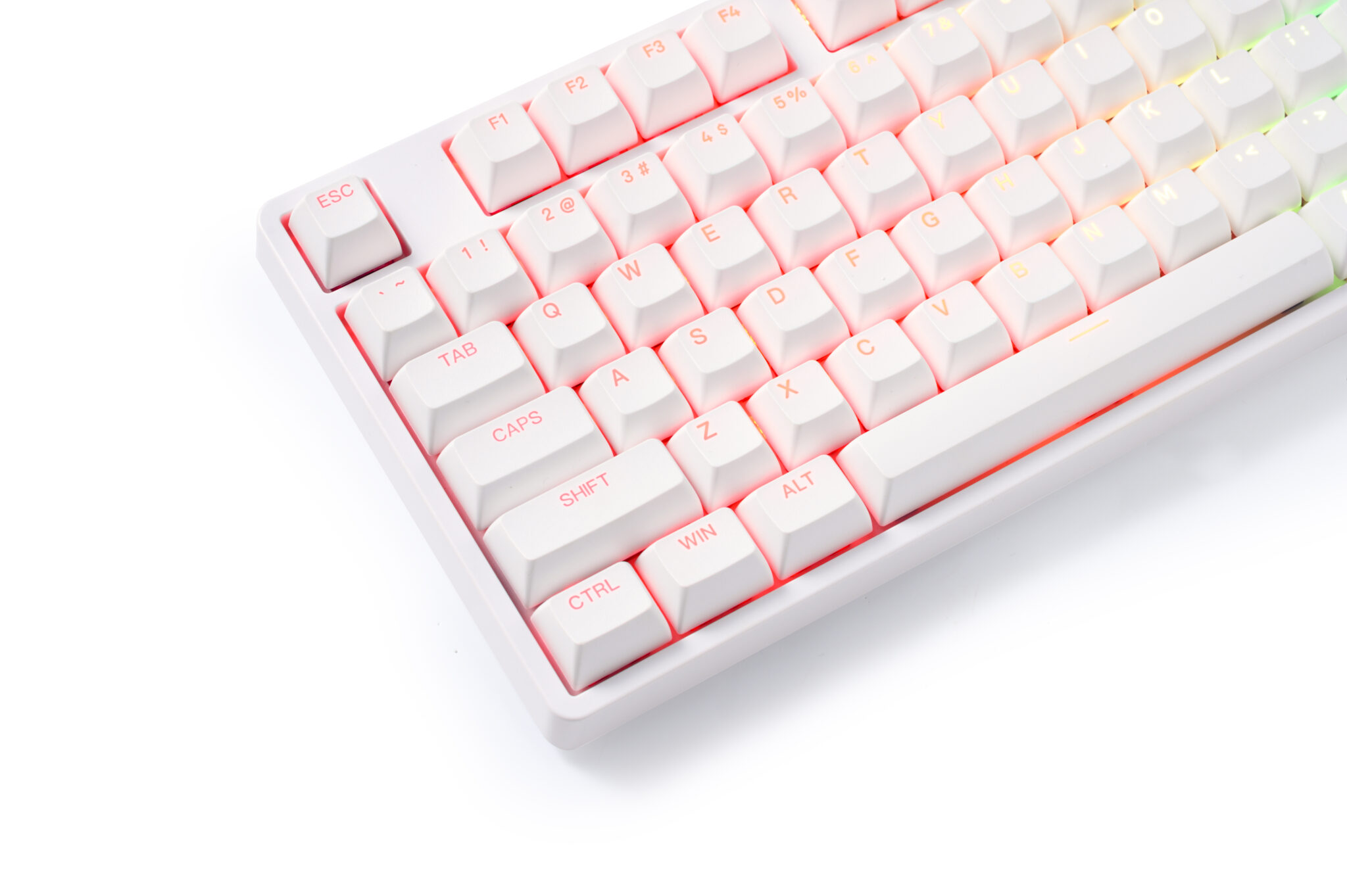 Akko 5087S Shinethrough (White) - StacksKB