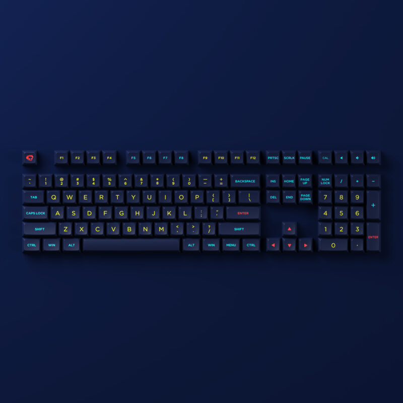 Akko Starry Sky (Starry Night) Keycap Set (OSA Profile) - Image 2