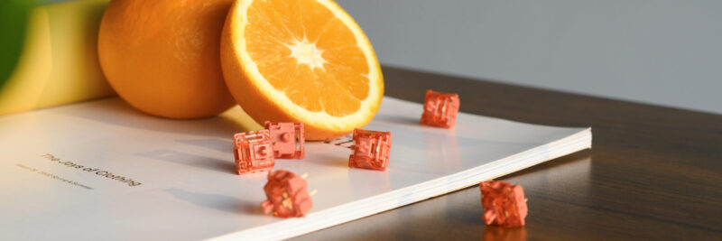 Gateron Orange Switches (Lubed) (Pack of 45) - Image 9