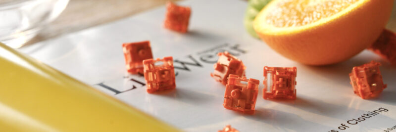 Gateron Orange Switches (Lubed) (Pack of 45) - Image 10