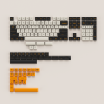Akko Carbon Retro ASA Low Keycaps