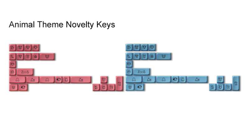 Akko Cream Keycap Set (MDA Profile) - Image 11