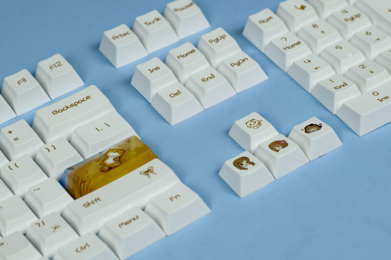 Aflion Autumn Cherry Profile PBT Keycaps - Image 3
