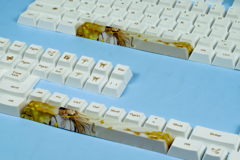 Aflion Autumn Cherry Profile PBT Keycaps - Image 8