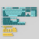 DaYe Blue and Blue Double Shot ABS Cherry Profile Keycaps