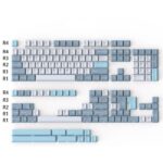 DaYe Pastel Blue Double Shot ABS Cherry Profile Keycaps