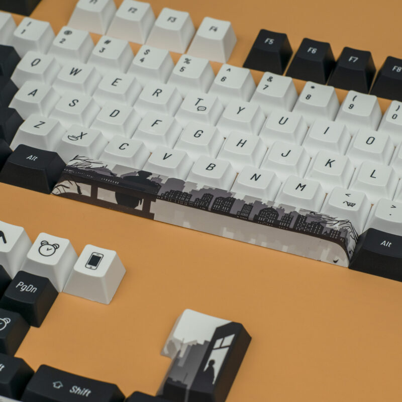 Aflion Hemisphere Cherry Profile PBT Keycaps - Image 2