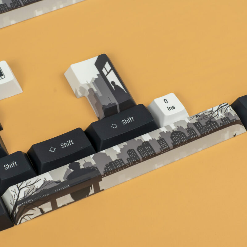Aflion Hemisphere Cherry Profile PBT Keycaps - Image 4