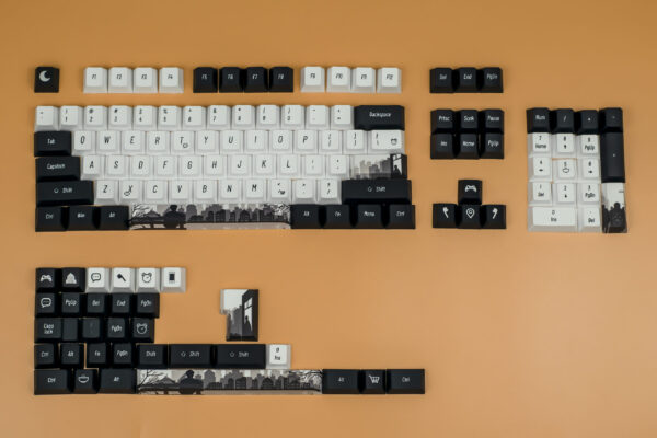 Aflion Hemisphere Cherry Profile PBT Keycaps