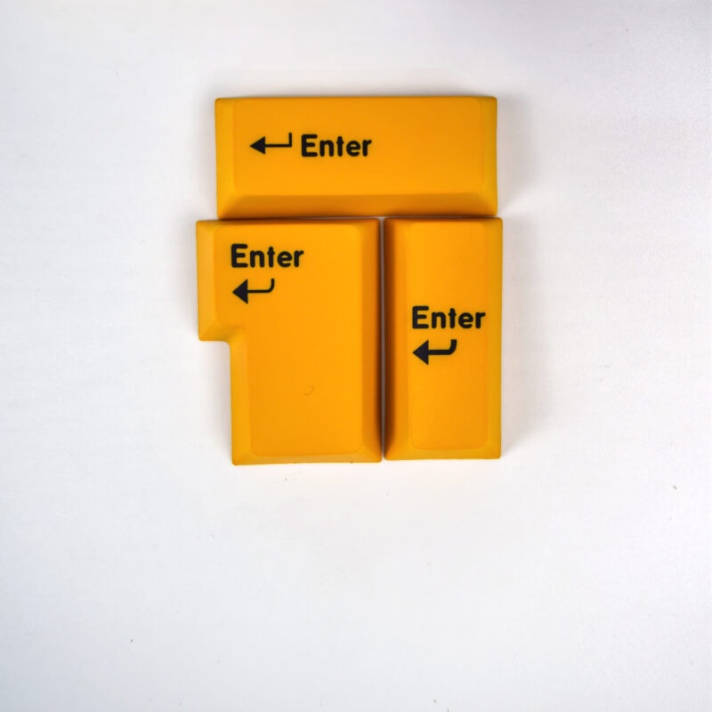 Aflion Black and Yellow Cherry Profile PBT Keycaps - Image 9