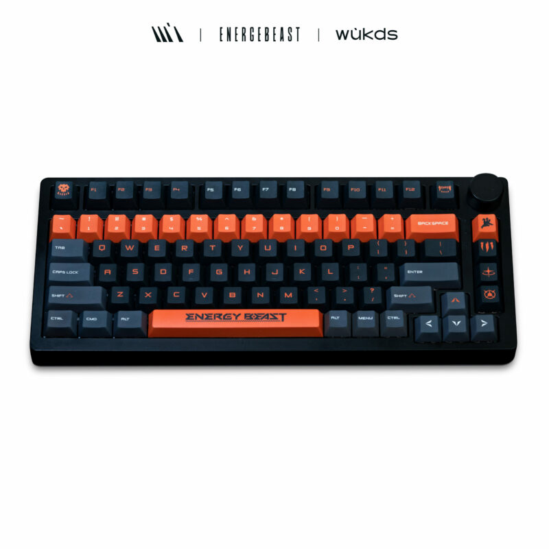 WUkds Energy Beast Cherry Profile Keycap Set