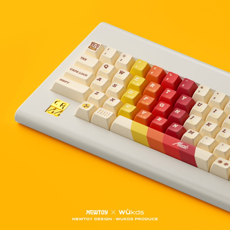Wukds 1970 172 Key Keycap Set (KCA/Cherry Profiles) - Image 4