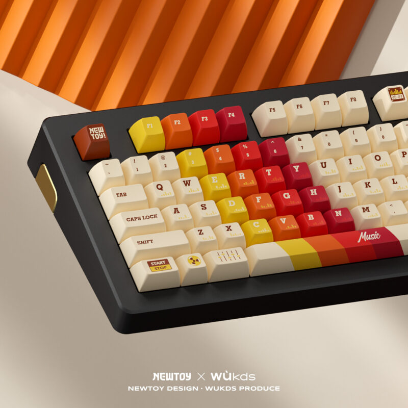 Wukds 1970 172 Key Keycap Set (KCA/Cherry Profiles) - Image 3