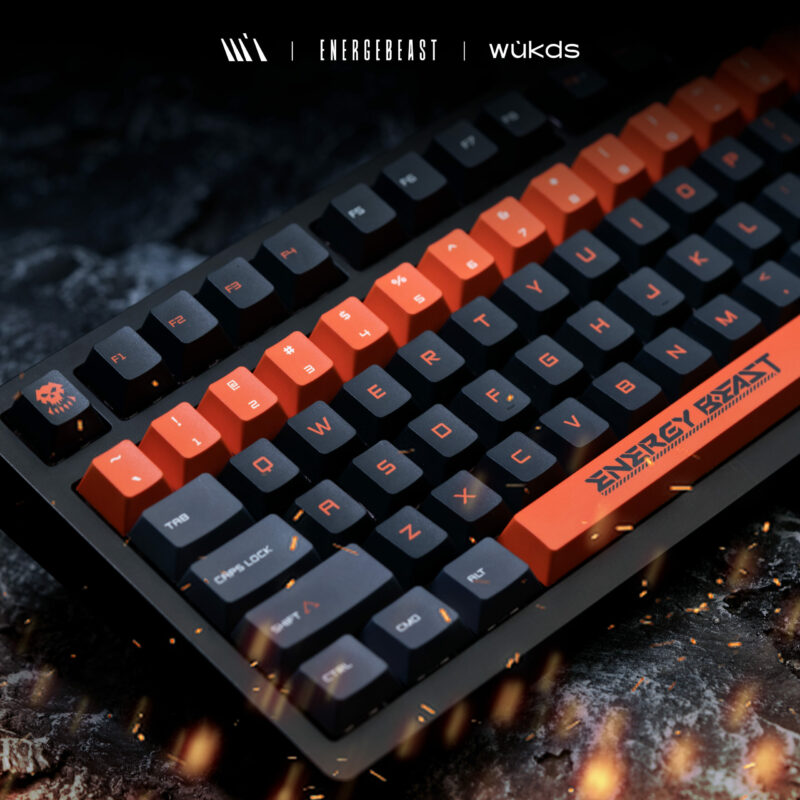 WUkds Energy Beast Cherry Profile Keycap Set - Image 7